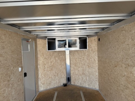 New 2025 EZ HAULER 7.4'X16'+24" ALUMINUM Enclosed Trailer