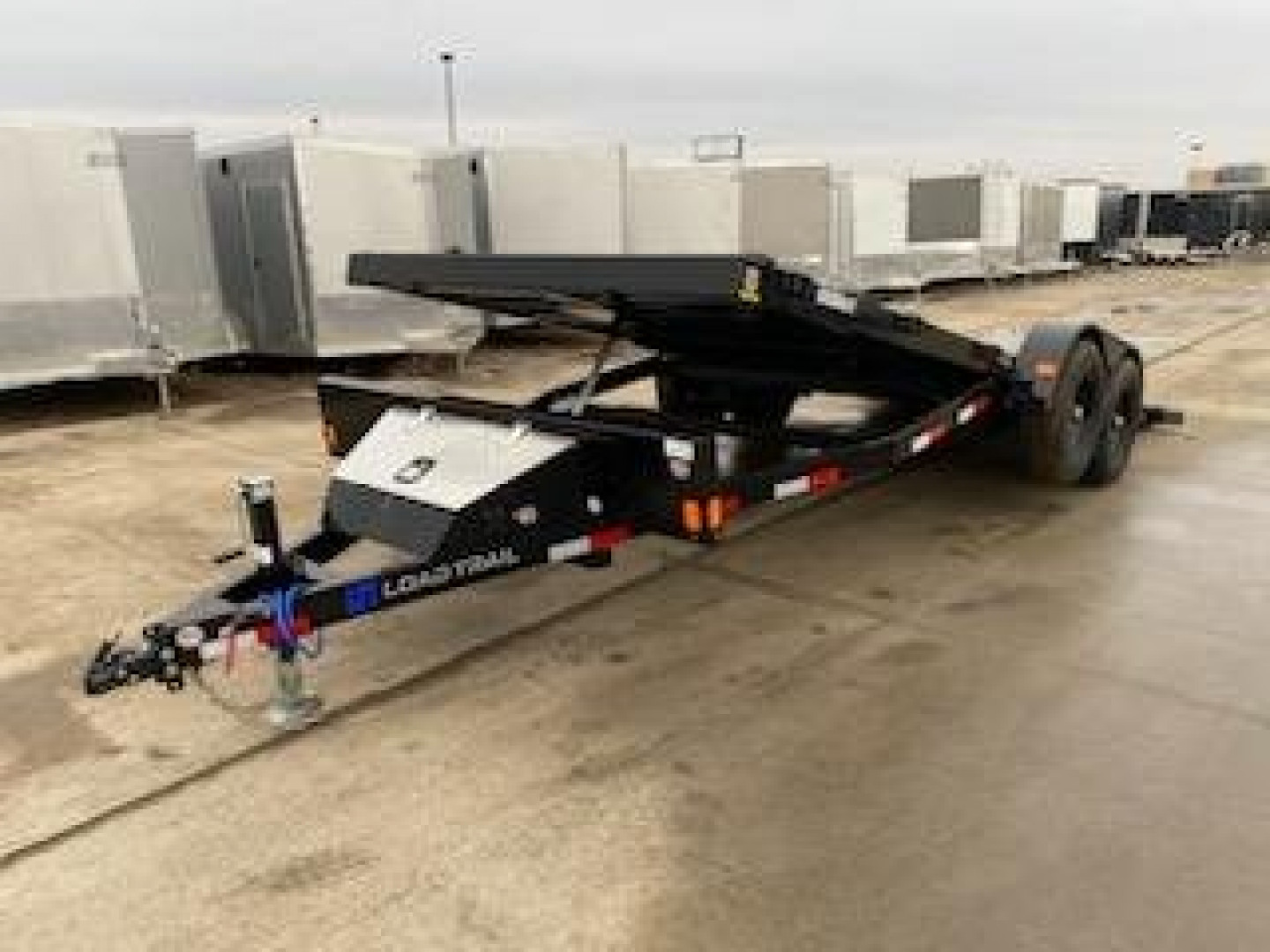 New 2025 LOAD TRAIL 83" X 20' TANDEM AXLE MAX-TILT DECK HYDRAULIC TILT/CAR HAULER