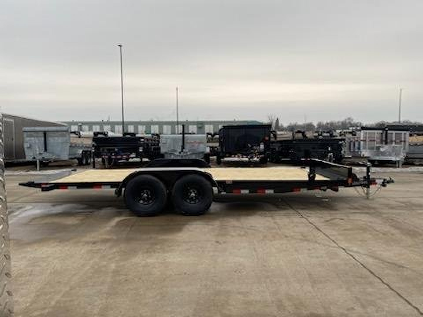 New 2025 LOAD TRAIL 83" X 20' TANDEM AXLE MAX-TILT DECK HYDRAULIC TILT/CAR HAULER