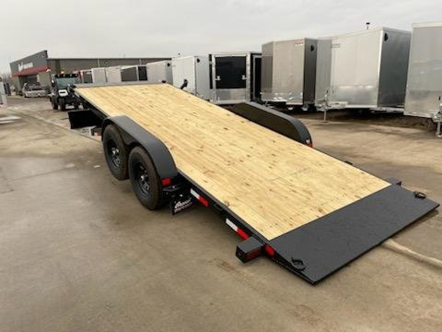 New 2025 LOAD TRAIL 83" X 20' TANDEM AXLE MAX-TILT DECK HYDRAULIC TILT/CAR HAULER