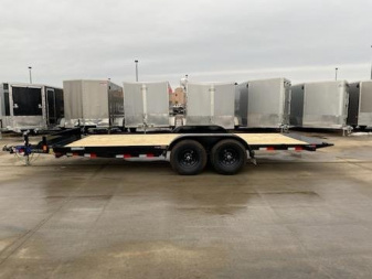 New 2025 LOAD TRAIL 83" X 20' TANDEM AXLE MAX-TILT DECK HYDRAULIC TILT/CAR HAULER