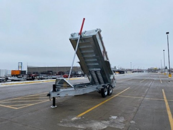 New 2025 TRIUMPH TA82x16-20K Galvanized Dump Trailer