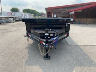 New 2025 LOAD TRAIL DL16 Dump 16k, 7ga. Floor, Fork Holders