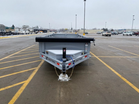 New 2025 LOAD TRAIL DL16 Dump, 16k, 7 ga., Hy.Jacks, Side Dr, Fork Holders, Solar