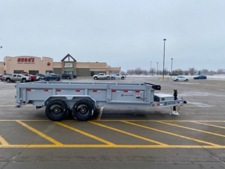 New 2025 LOAD TRAIL DL16 Dump, 16k, 7 ga., Hy.Jacks, Side Dr, Fork Holders, Solar