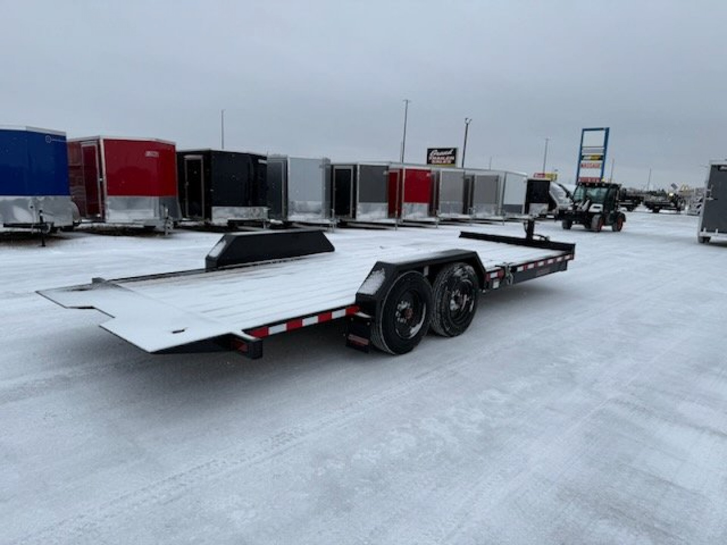 New 2024 MIDSOTA TB-22-176 Tilt Trailer 7'x16'+6'