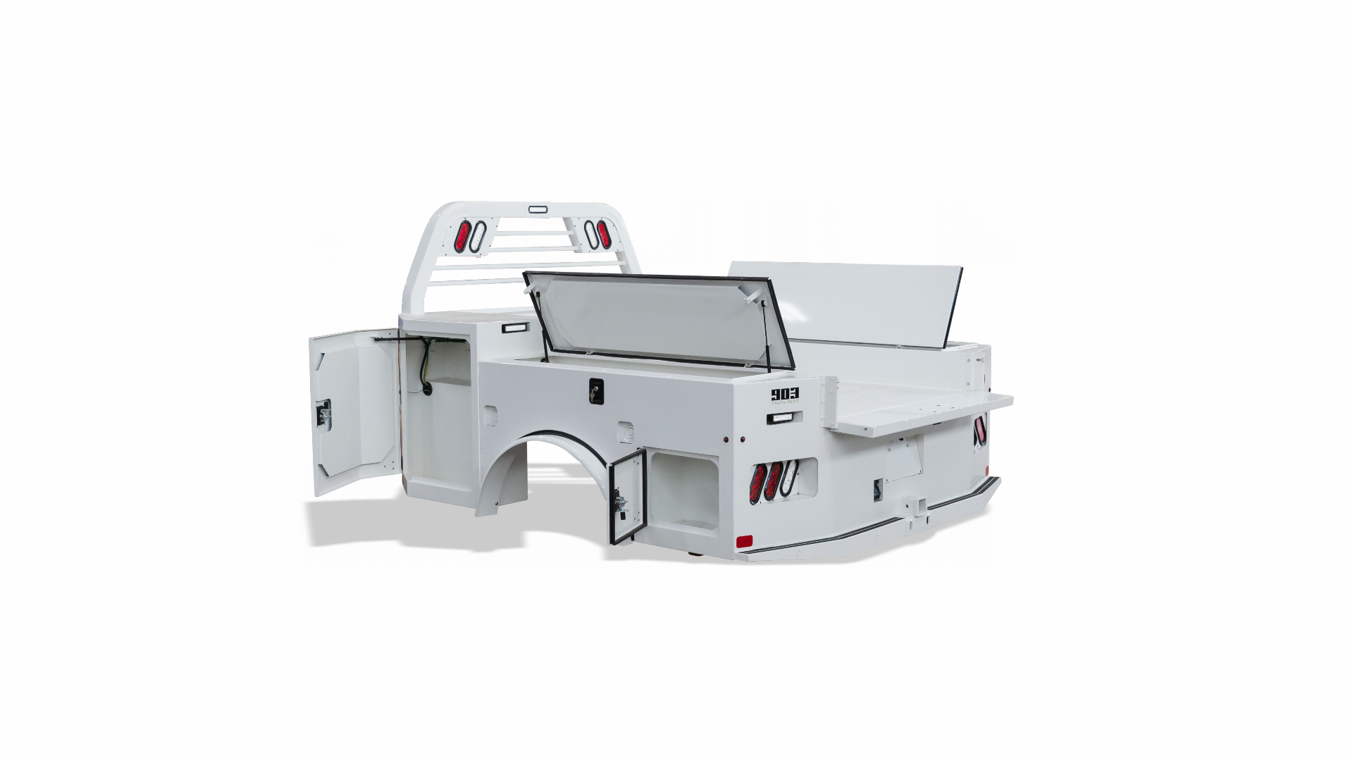 New 903 SERVICE BODY LONG SINGLE Truck Bed