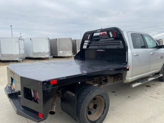 New 903 Truck Beds Flat Deck with GN and Receiver Hitch, ALL SIZES AVAILABLE