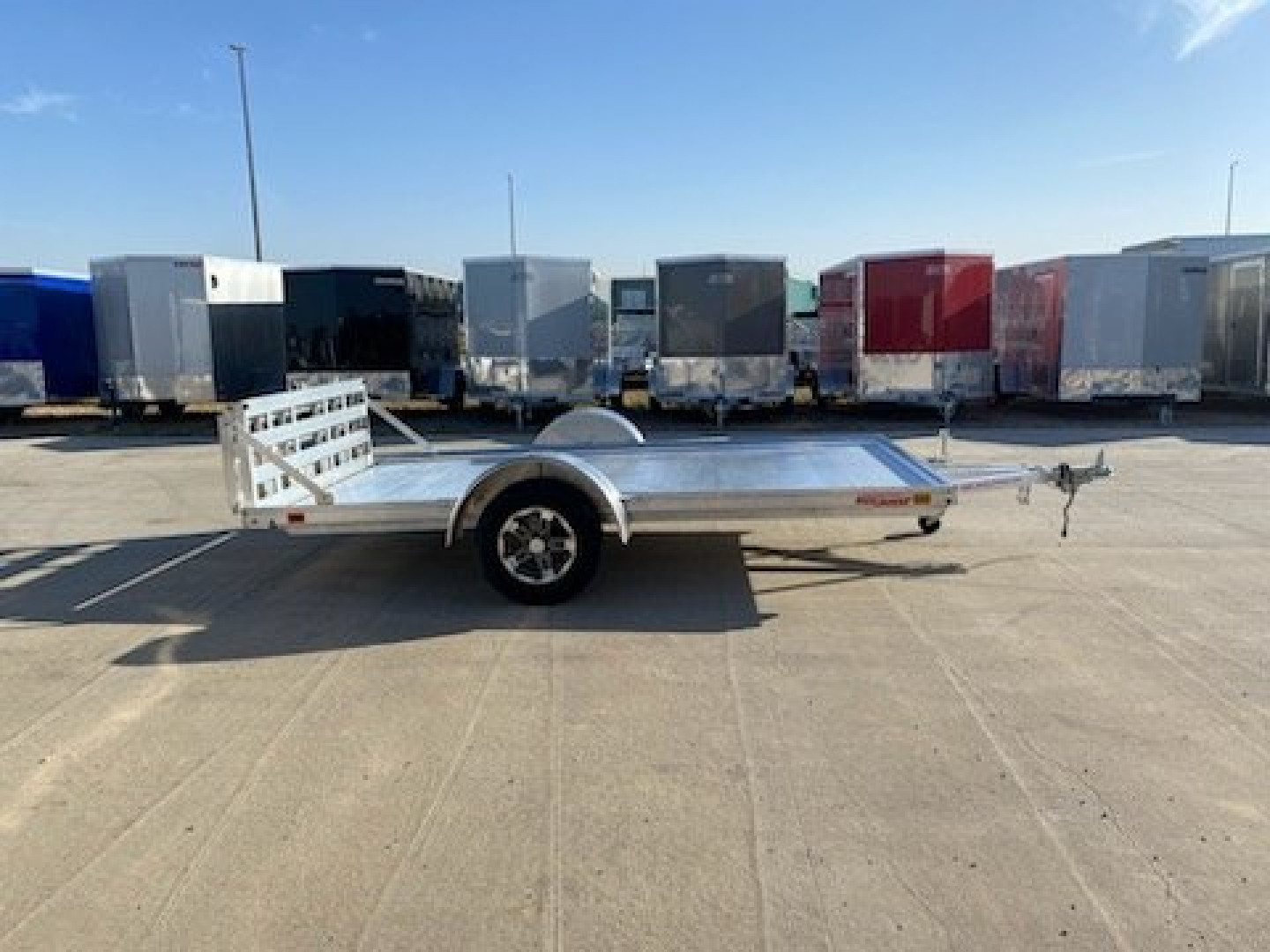 New 2025 Mission MU80X12AR Utility Trailer