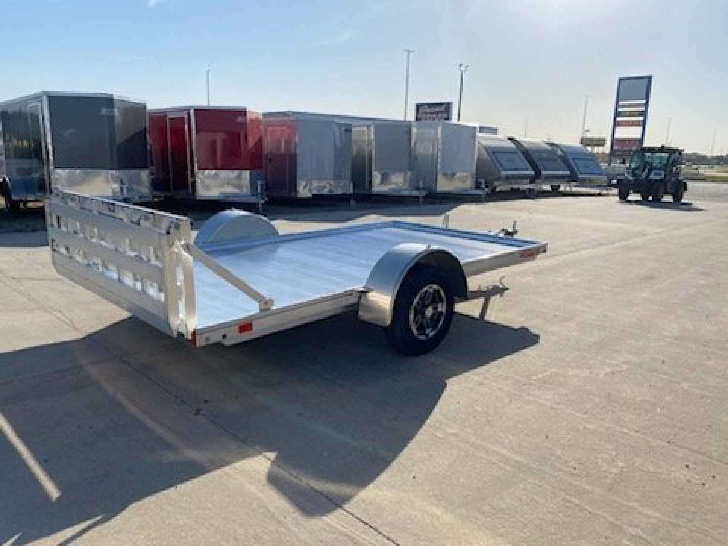 New 2025 Mission MU80X12AR Utility Trailer