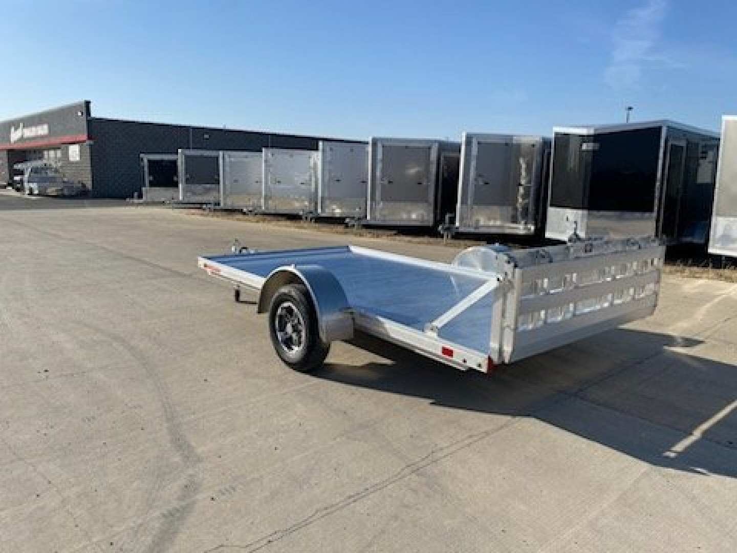 New 2025 Mission MU80X12AR Utility Trailer