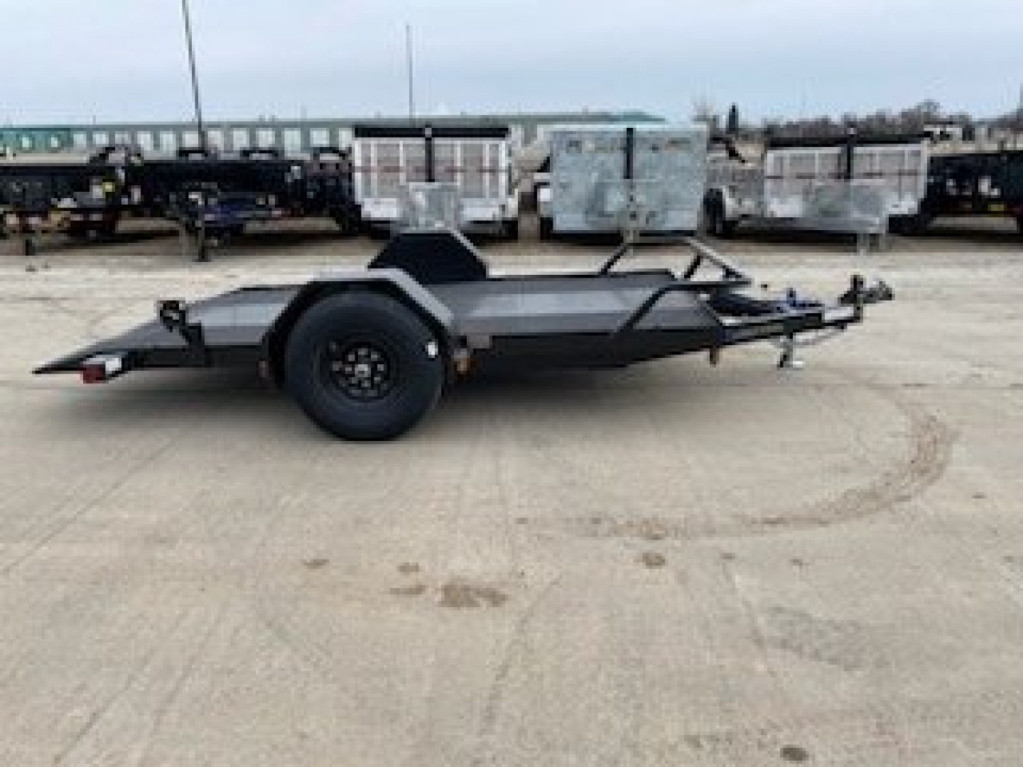 New 2025 LOAD TRAIL SH05 Tilt Trailer 77"X12' 5K