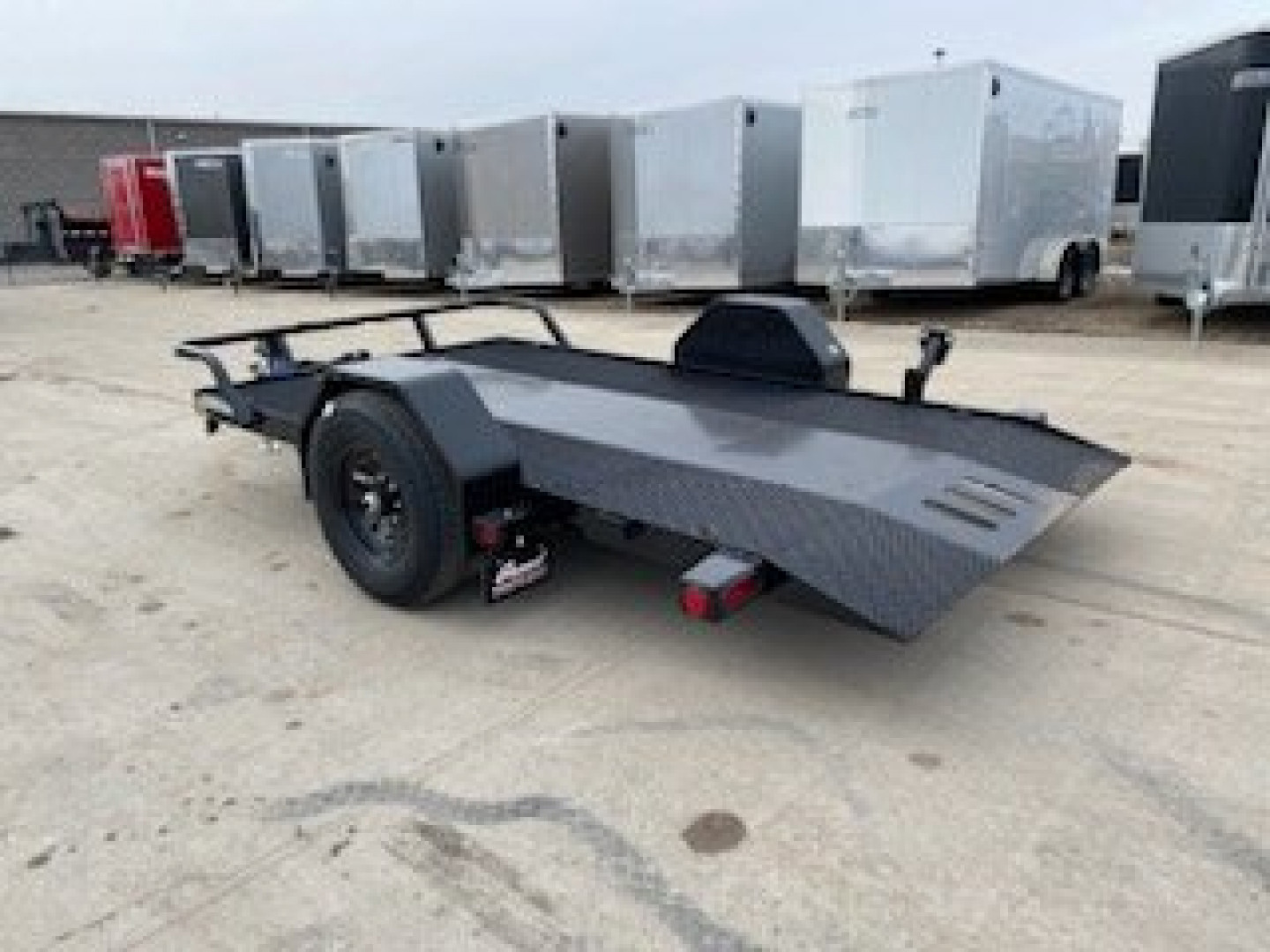 New 2025 LOAD TRAIL SH05 Tilt Trailer 77"X12' 5K