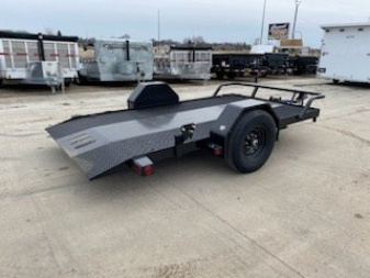 New 2025 LOAD TRAIL SH05 Tilt Trailer 77"X12' 5K