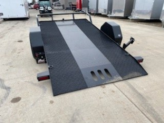 New 2025 LOAD TRAIL SH05 Tilt Trailer 77"X12' 5K