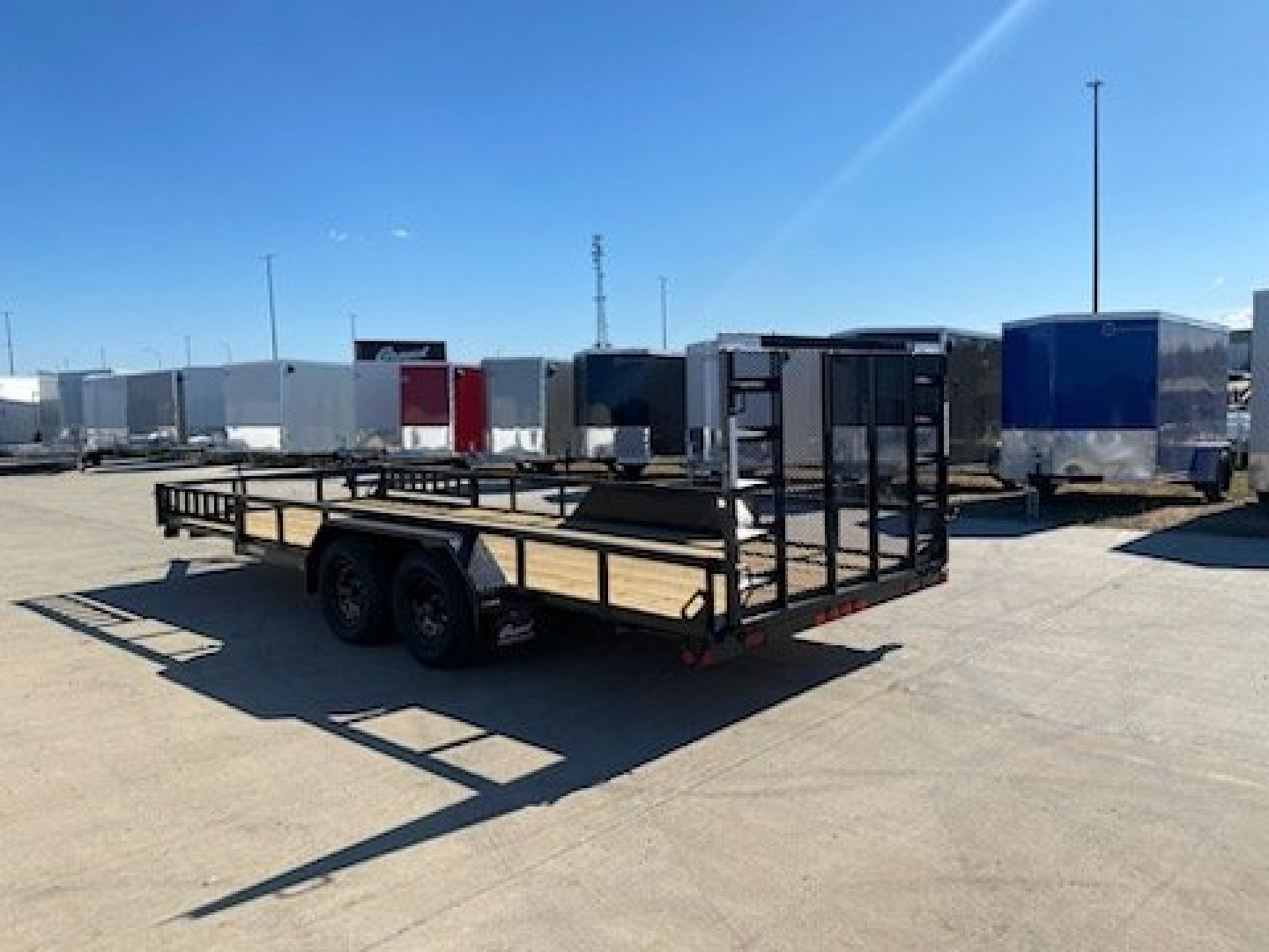 New 2025 LOAD TRAIL UE07 83"X20' Utility Trailer