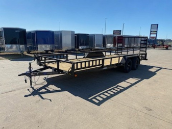New 2025 LOAD TRAIL UE07 83"X20' Utility Trailer