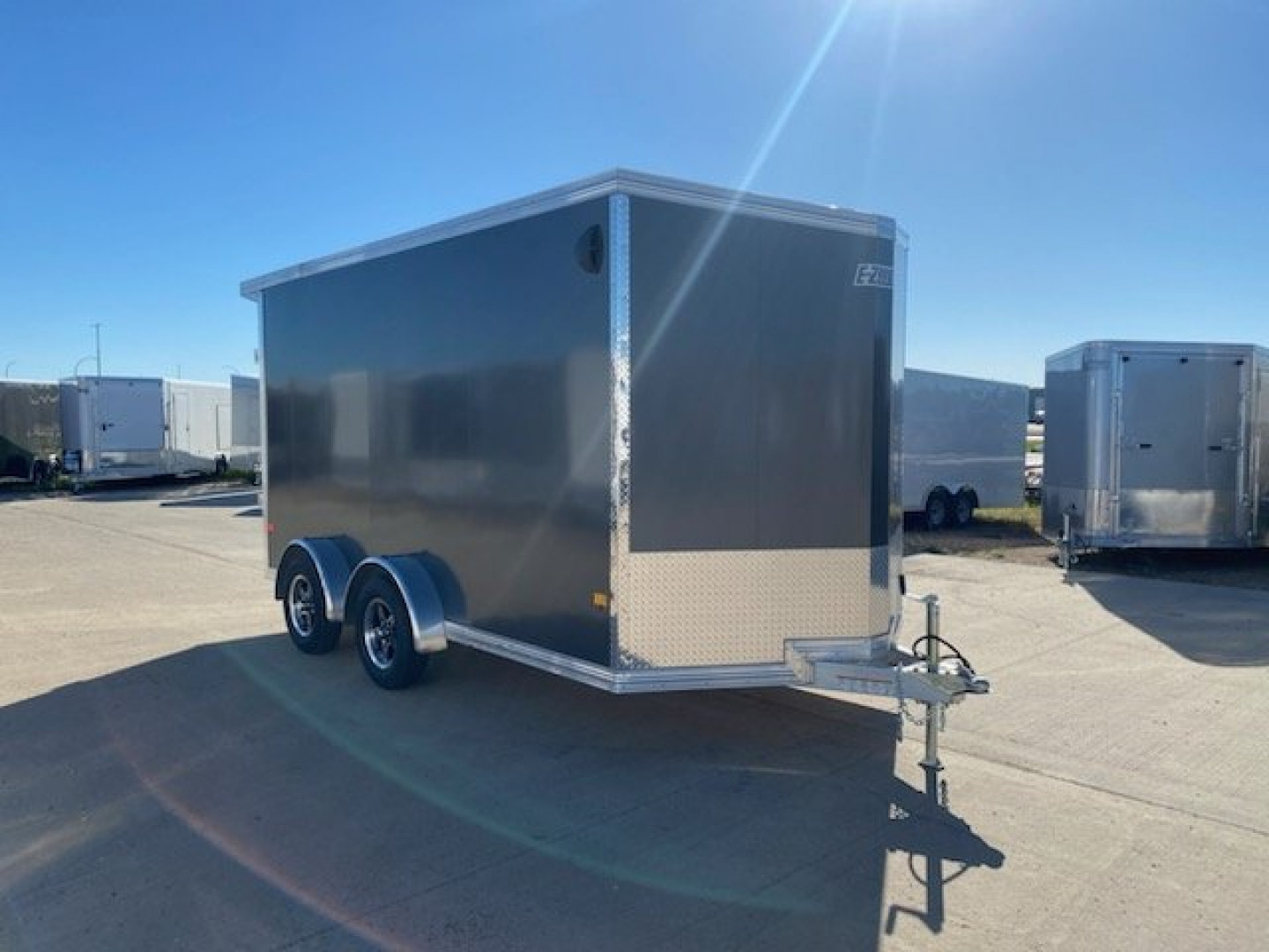 New 2025 E-Z HAULER EZEC7.4X14+24 Cargo / Enclosed Trailer