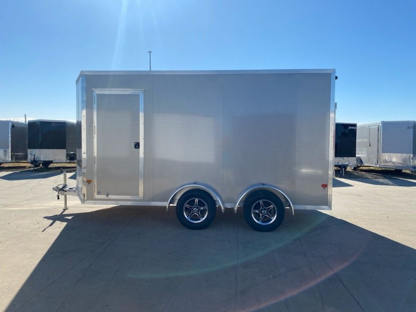 New 2025 E-Z HAULER EZEC7.4X14+24 Cargo / Enclosed Trailer