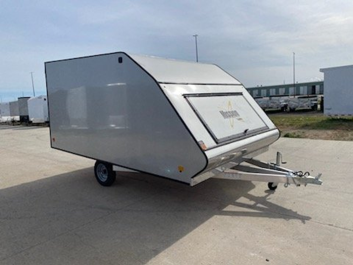 New 2025 MISSION MFS 101x12 Crossover Enclosed Snowmobile Trailer