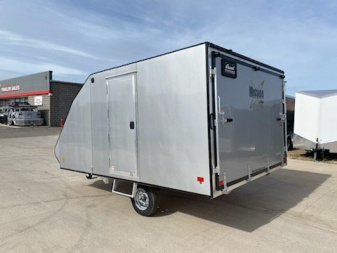 New 2025 MISSION MFS 101x12 Crossover Enclosed Snowmobile Trailer