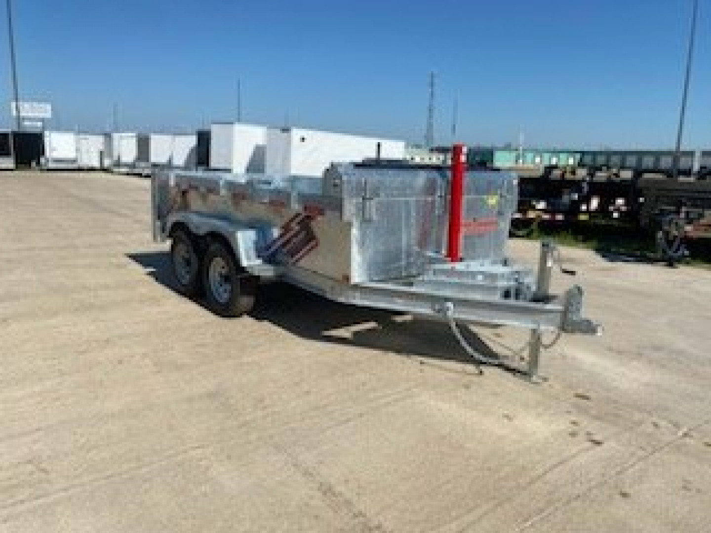 New 2025 TRIUMPH TRAILERS DT-TA6x12-52 GALVANIZED Dump Trailer