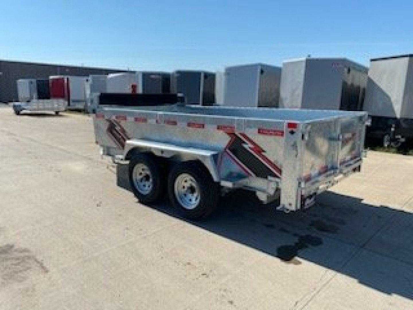 New 2025 TRIUMPH TRAILERS DT-TA6x12-52 GALVANIZED Dump Trailer