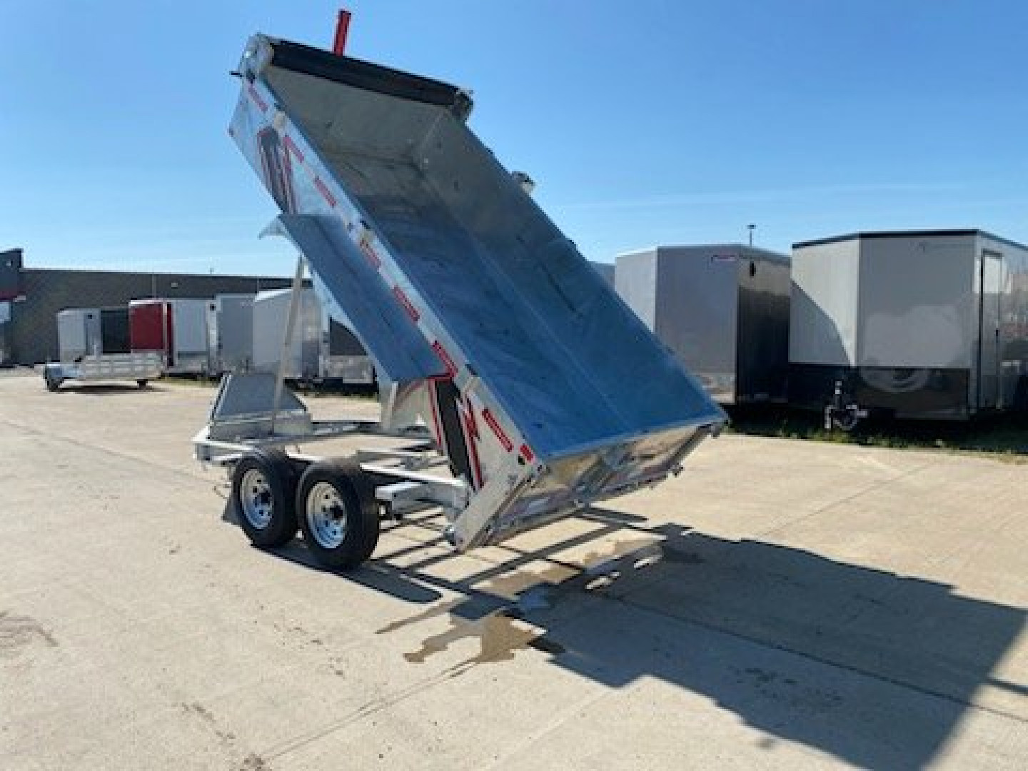 New 2025 TRIUMPH TRAILERS DT-TA6x12-52 GALVANIZED Dump Trailer