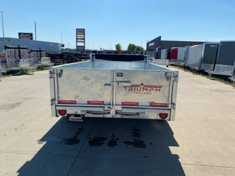 New 2025 TRIUMPH TRAILERS DT-TA6x12-52 GALVANIZED Dump Trailer