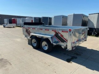 New 2025 TRIUMPH TRAILERS DT-TA6x12-52 GALVANIZED Dump Trailer