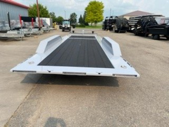New 2024 LOAD TRAIL 102" X 24' TILT-N-GO TRIPLE AXLE TILT DECK I-BEAM FRAME