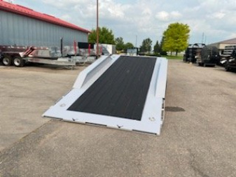 New 2024 LOAD TRAIL 102" X 24' TILT-N-GO TRIPLE AXLE TILT DECK I-BEAM FRAME