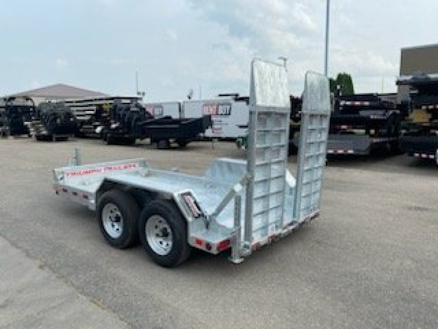 New 2025 TRIUMPH TRAILERS SL-TA 6X12-52 SCISSOR LIFT LOW PRO TRAILER Flatbed Trailer