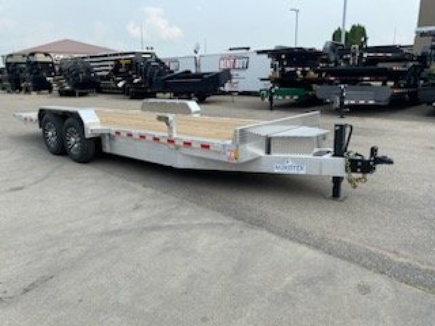 New 2025 Nordtek ALUMINUM 82X22-10K HYD.Tilt Trailer