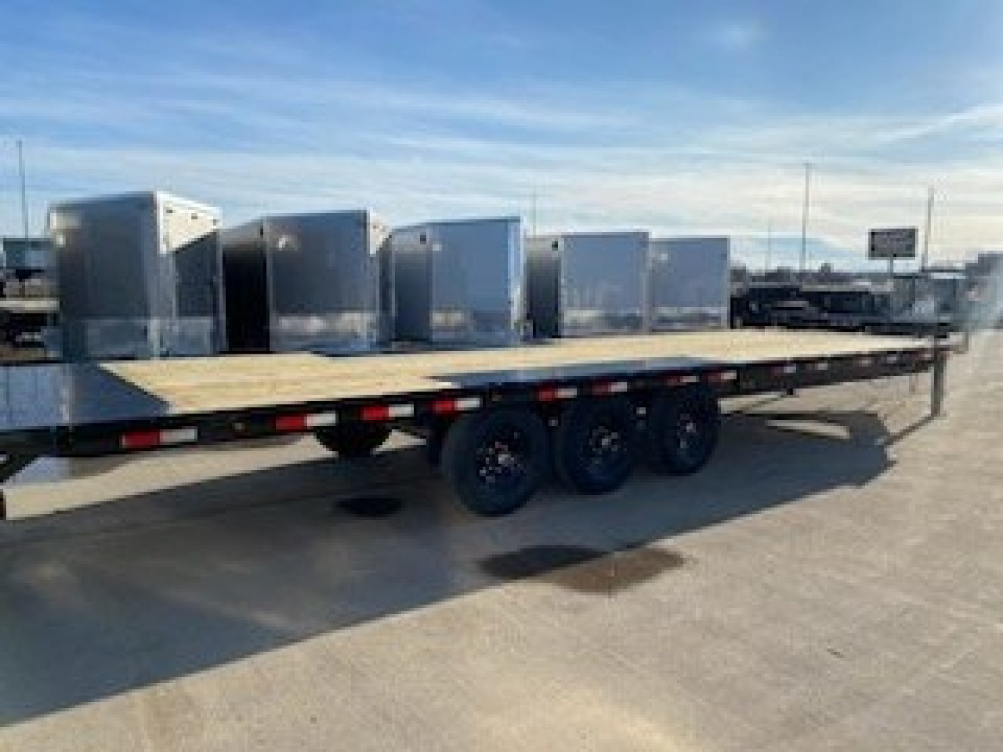 New 2024 Load Trail Deckover 8.5x30 Triple Axle Tilt Trailer