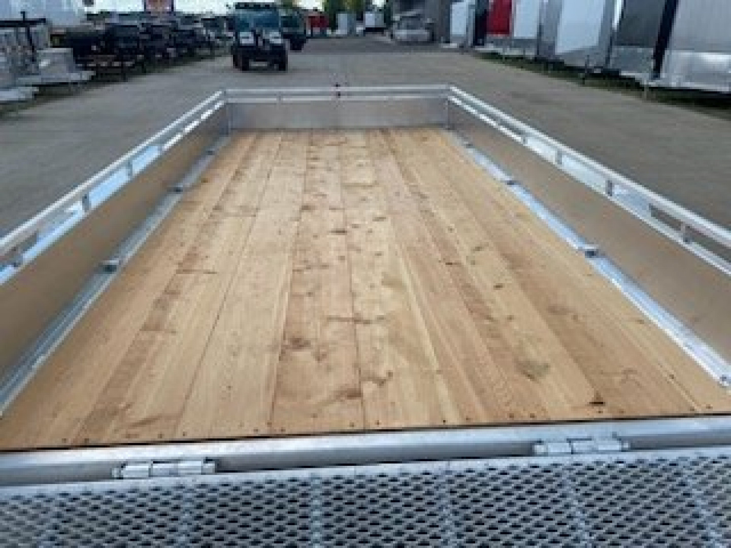 New 2024 EZ HAULER 7.4'X16'+24" UTV ALUMINUM Enclosed Trailer