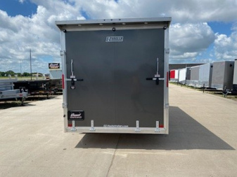 New 2024 EZ HAULER 7.4'X16'+24" UTV ALUMINUM Enclosed Trailer