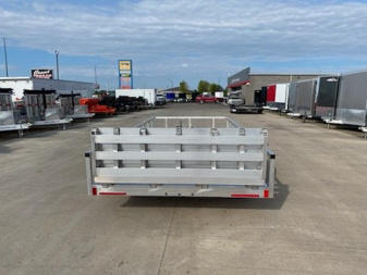 New 2024 Mission MLS80X16-2.0 Utility Trailer W/Bi-Fold Rear Ramp