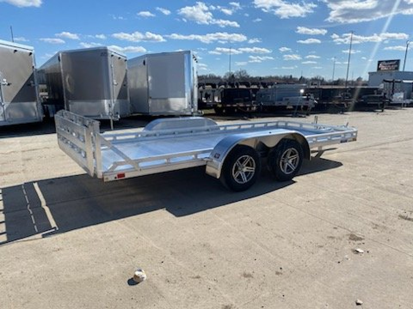 New 2024 MISSION MU6.5X16FA-TA-2.0 Utility Trailer