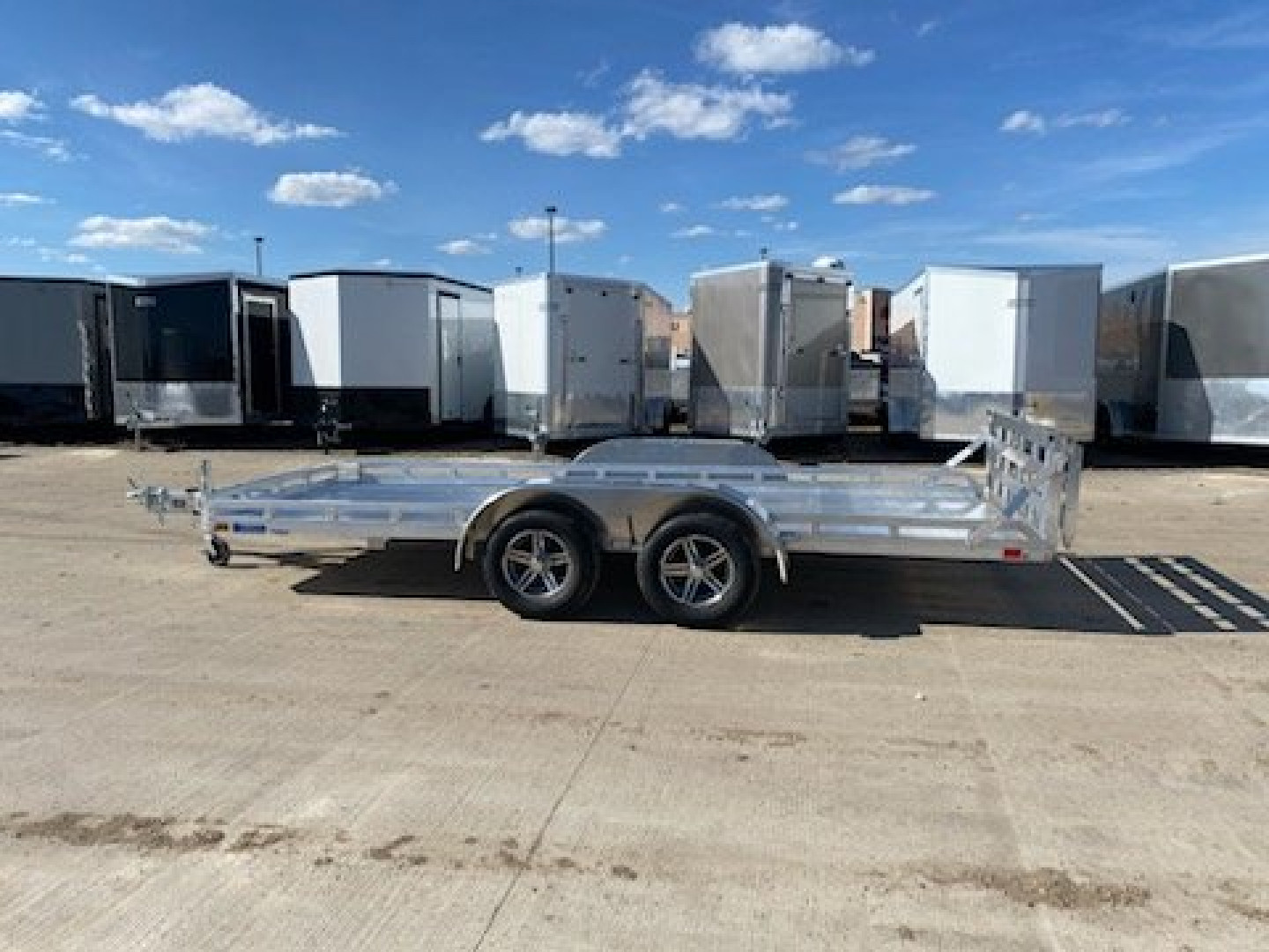 New 2024 MISSION MU6.5X16FA-TA-2.0 Utility Trailer