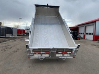 New 2024 MISSION ALUMINUM 7x16 Dump Trailer