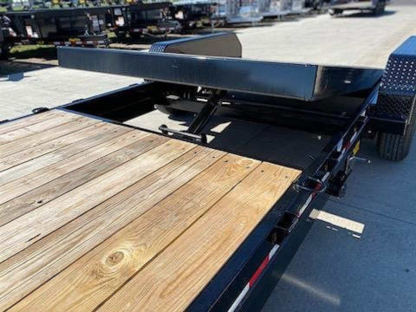 New 2024 BIG TEX 83"X 20 Split Tilt Flatbed Equipment Trailer