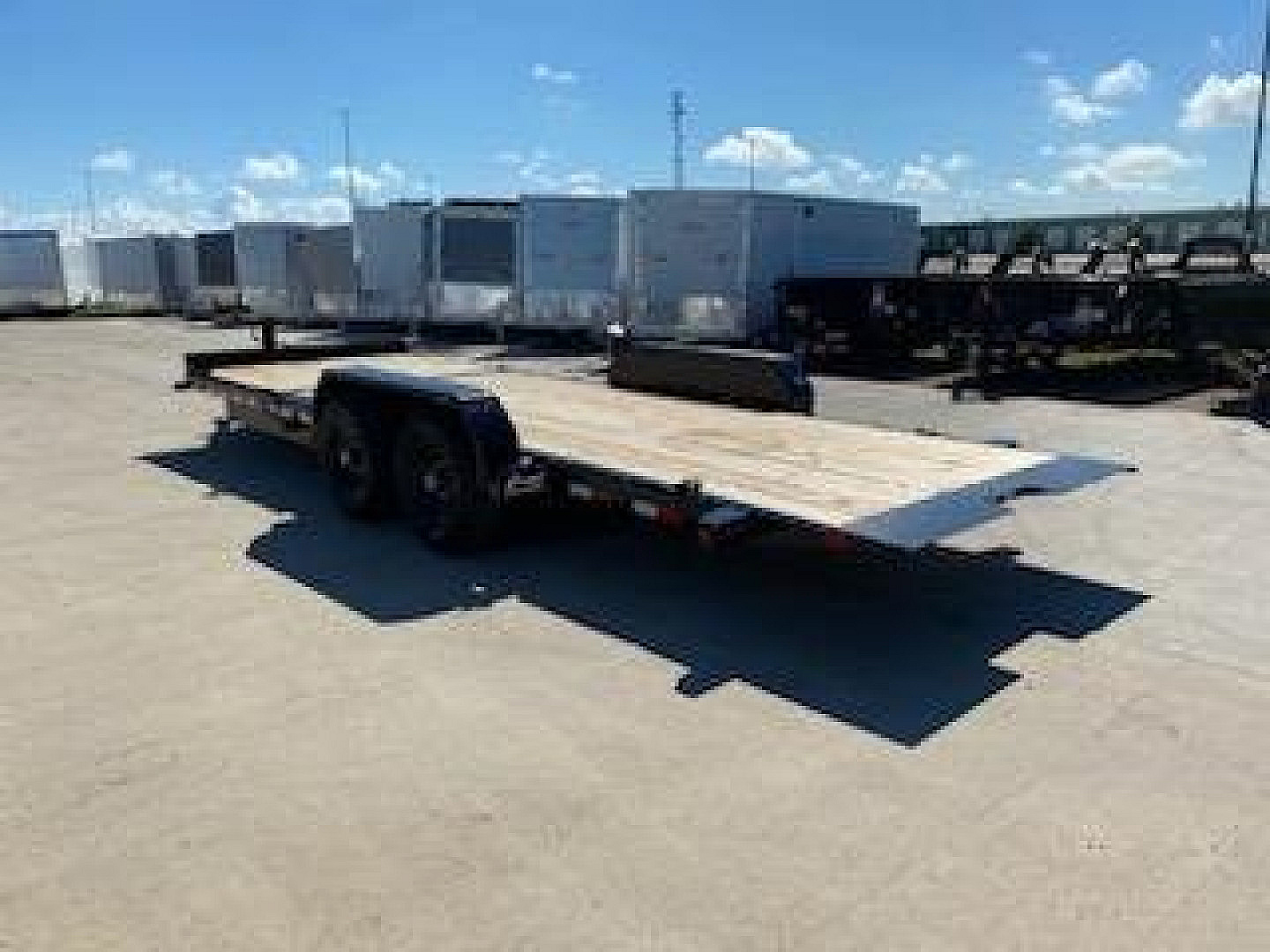 New 2024 BIG TEX 83"X 20 Split Tilt Flatbed Equipment Trailer