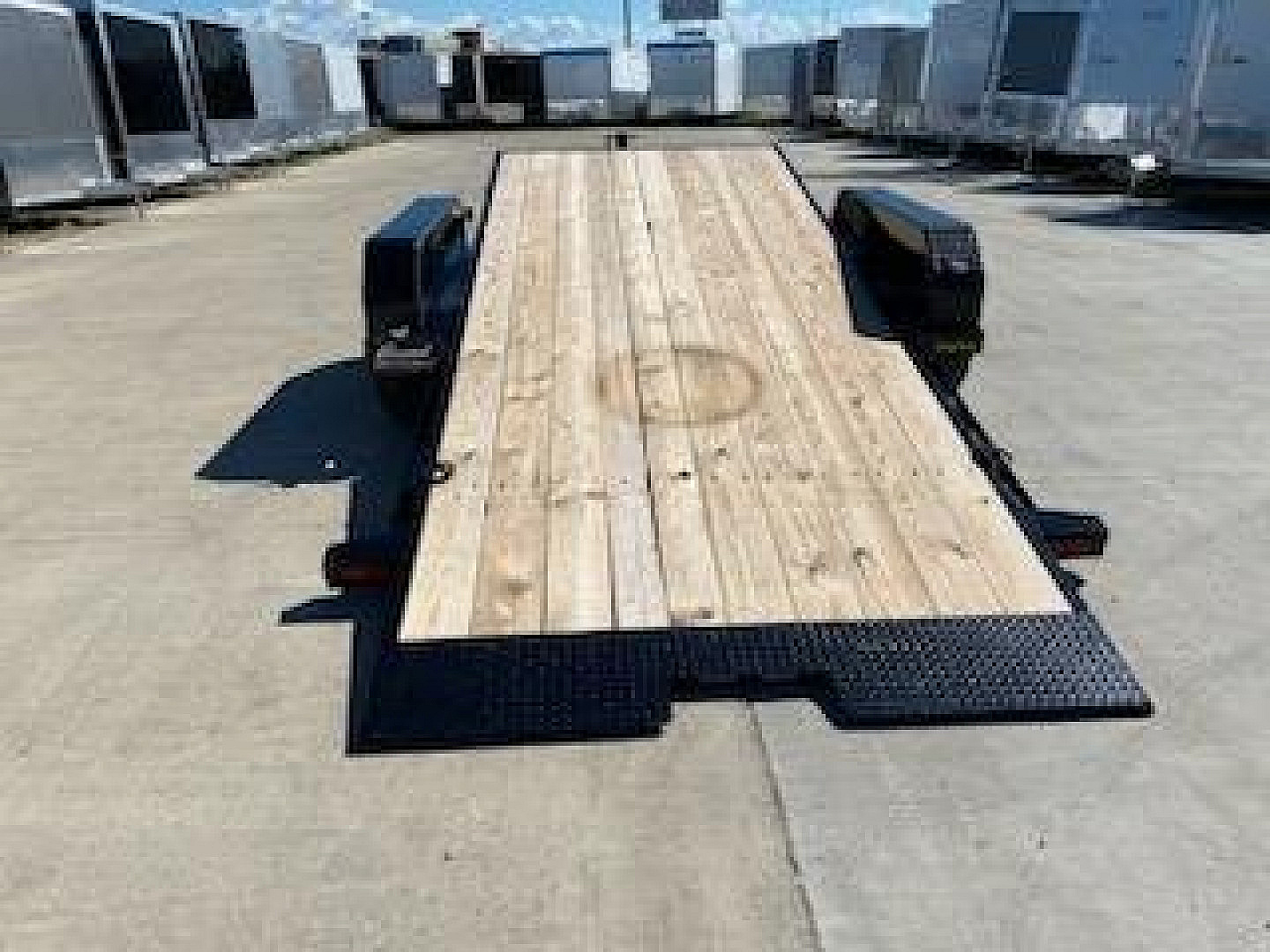 New 2024 BIG TEX 83"X 20 Split Tilt Flatbed Equipment Trailer