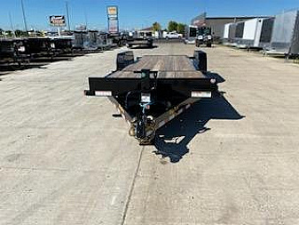New 2024 BIG TEX 83"X 20 Split Tilt Flatbed Equipment Trailer