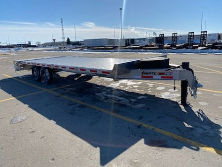 New 2024 TIMPTE 8.5'X24' ALUMINUM Flatbed DECK OVER Equipment Trailer W/MEGA RAMPS