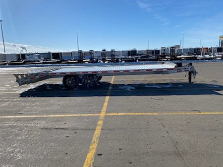 New 2024 TIMPTE 8.5'X24' ALUMINUM Flatbed DECK OVER Equipment Trailer W/MEGA RAMPS