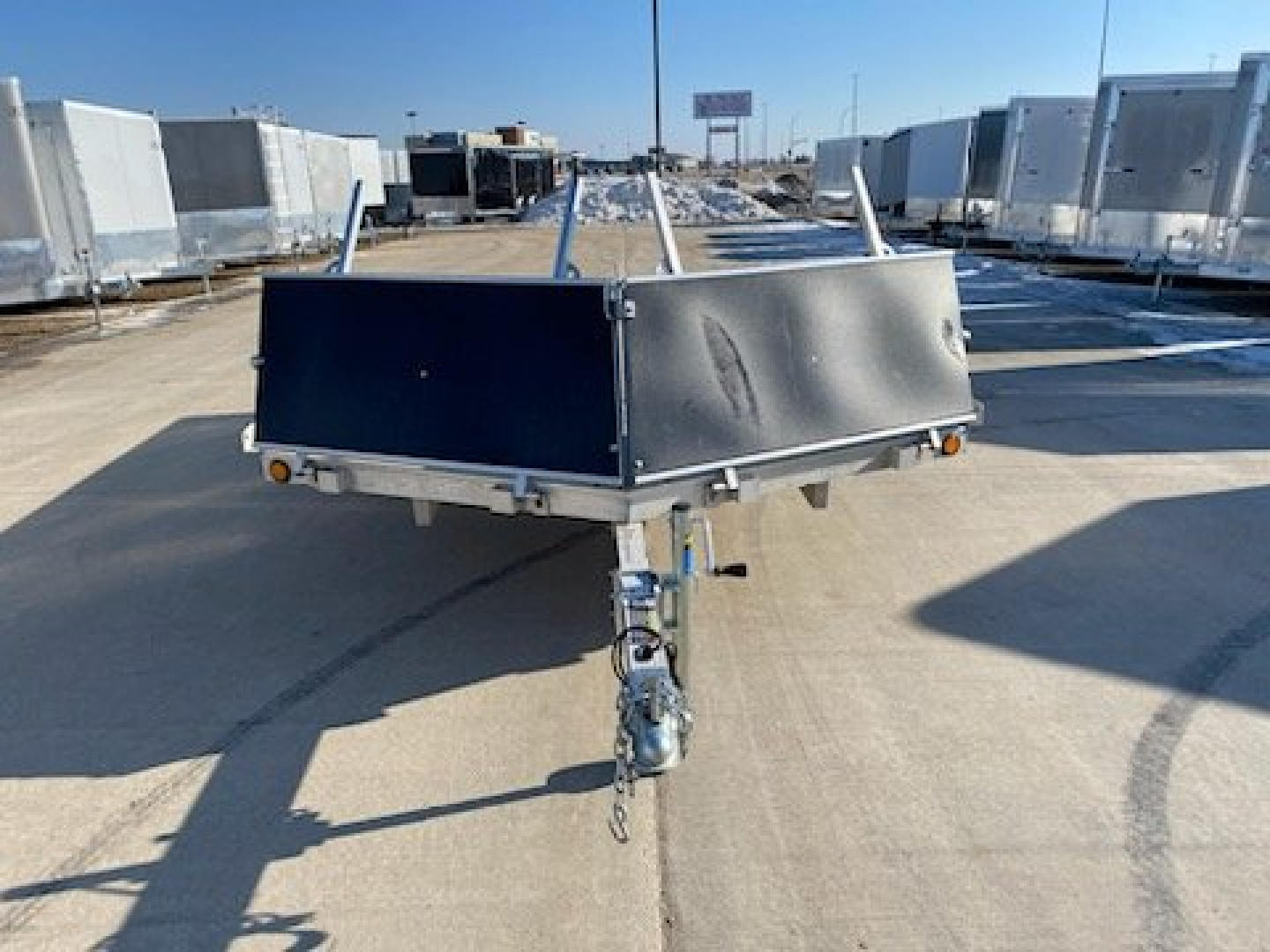 Used USED 2022 Triton Trailers XT12VR-101 F 2-Sled Snowmobile Trailer