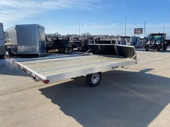 Used USED 2022 Triton Trailers XT12VR-101 F 2-Sled Snowmobile Trailer