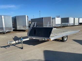 Used USED 2022 Triton Trailers XT12VR-101 F 2-Sled Snowmobile Trailer